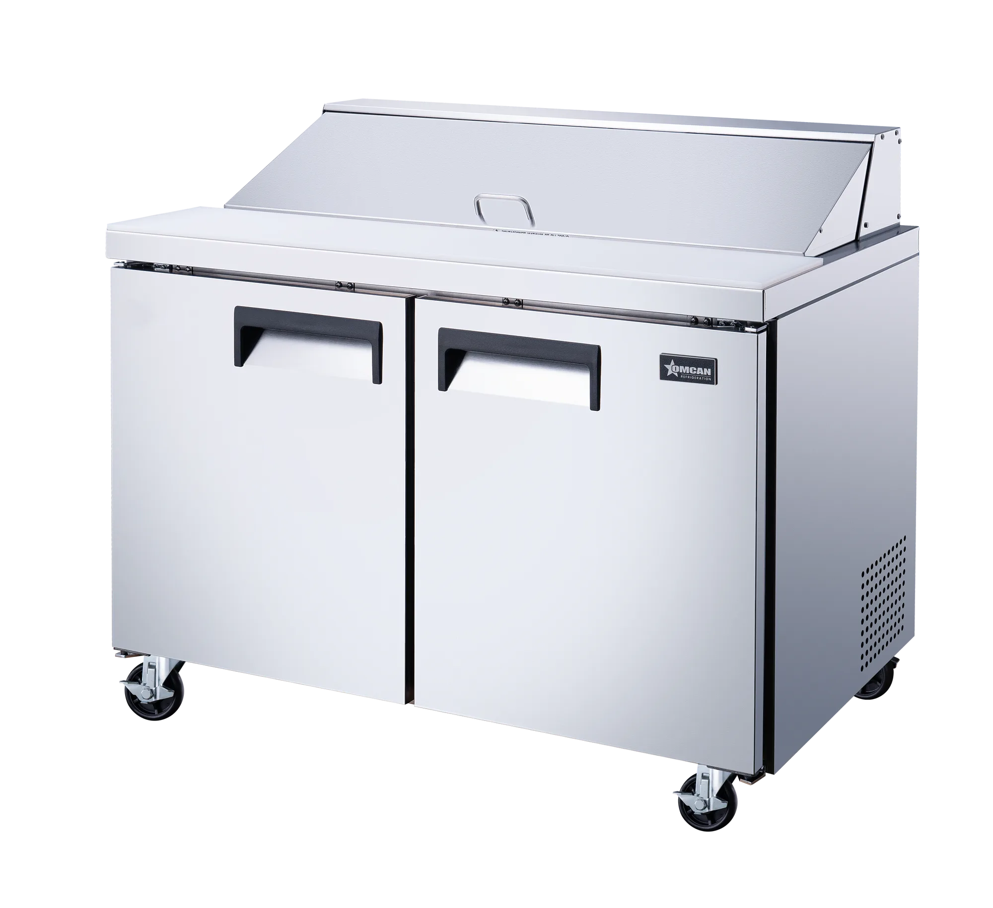 47″ Two (2) Door Refrigerated Prep Table, 9.5 cu. ft. (270 L), Stainless Steel