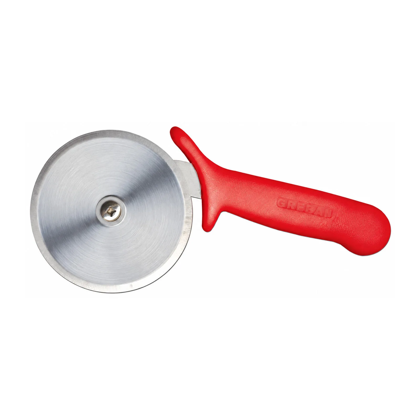 4″ R-Style Pizza Cutter with Red Handle