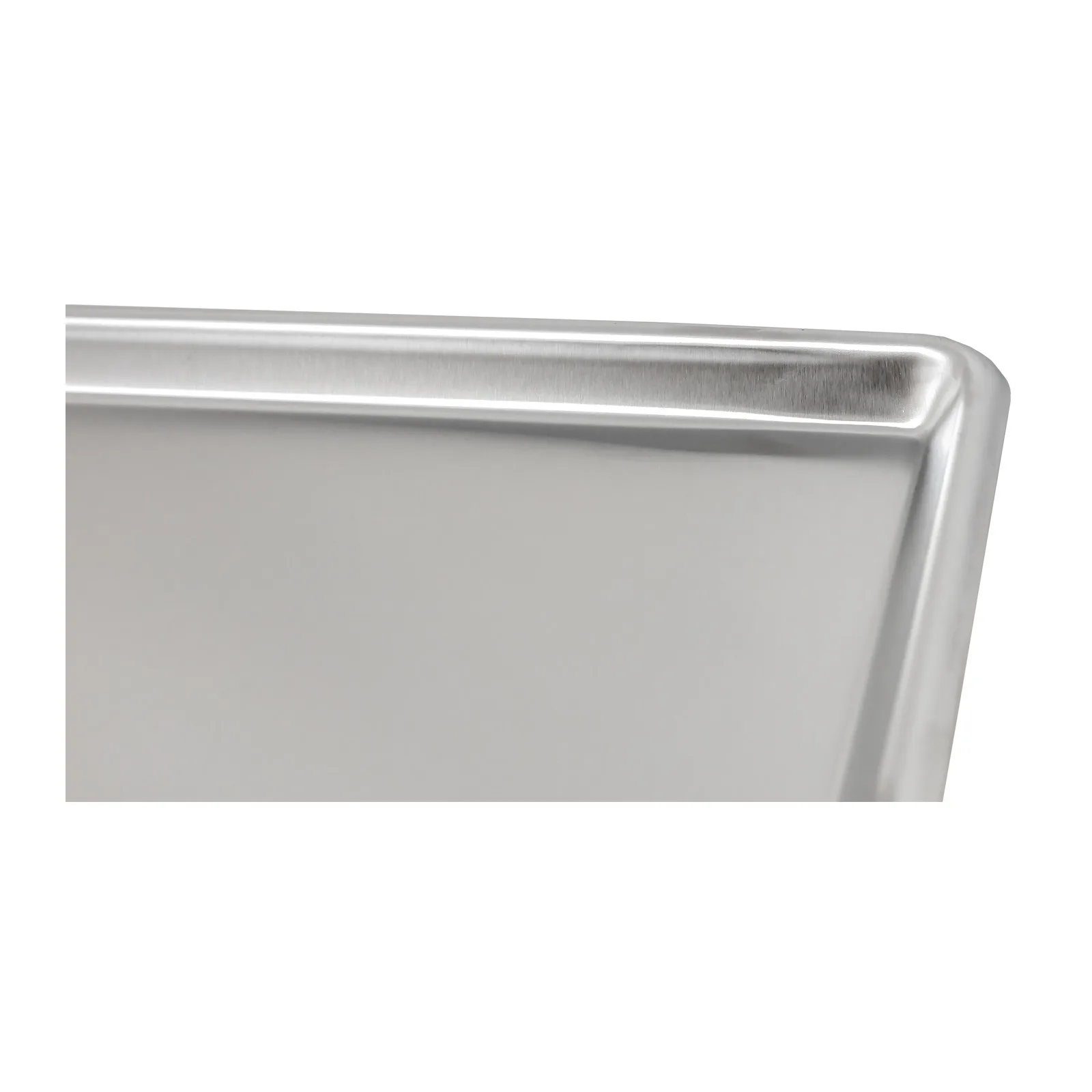 Stainless Steel 20 Gauge Full-Size (18″ x 26″) Bun Pan / Sheet Pan with Open Bead