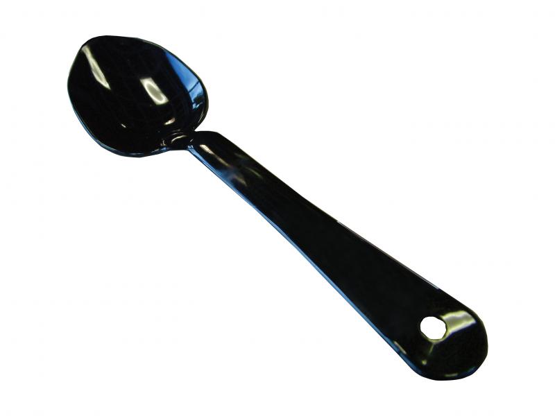 11-inch Black Solid Spoon