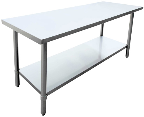 24″ x 60″ All Stainless Steel Worktable