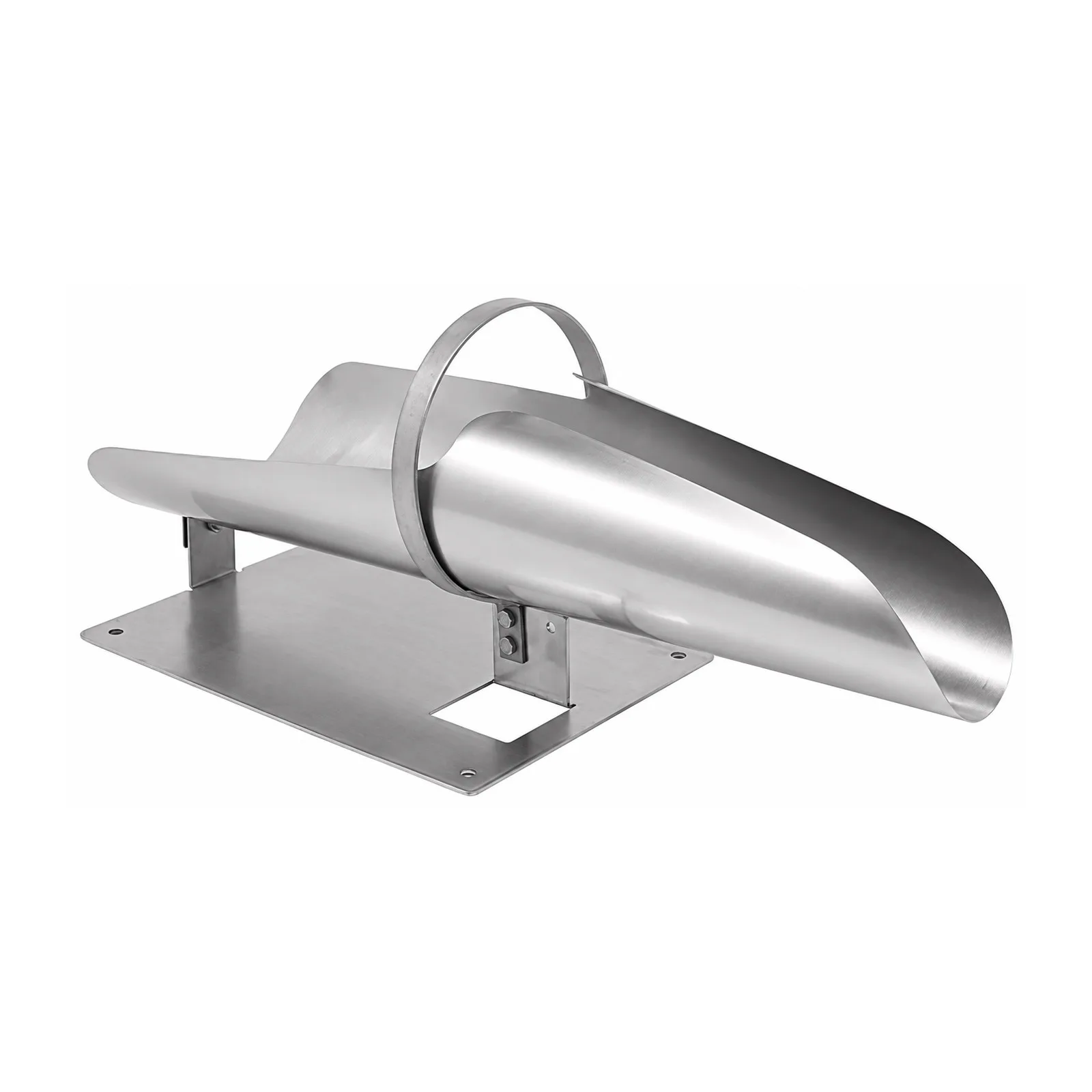 Medium Stainless Steel Stuffing Horn, NSF Certified
