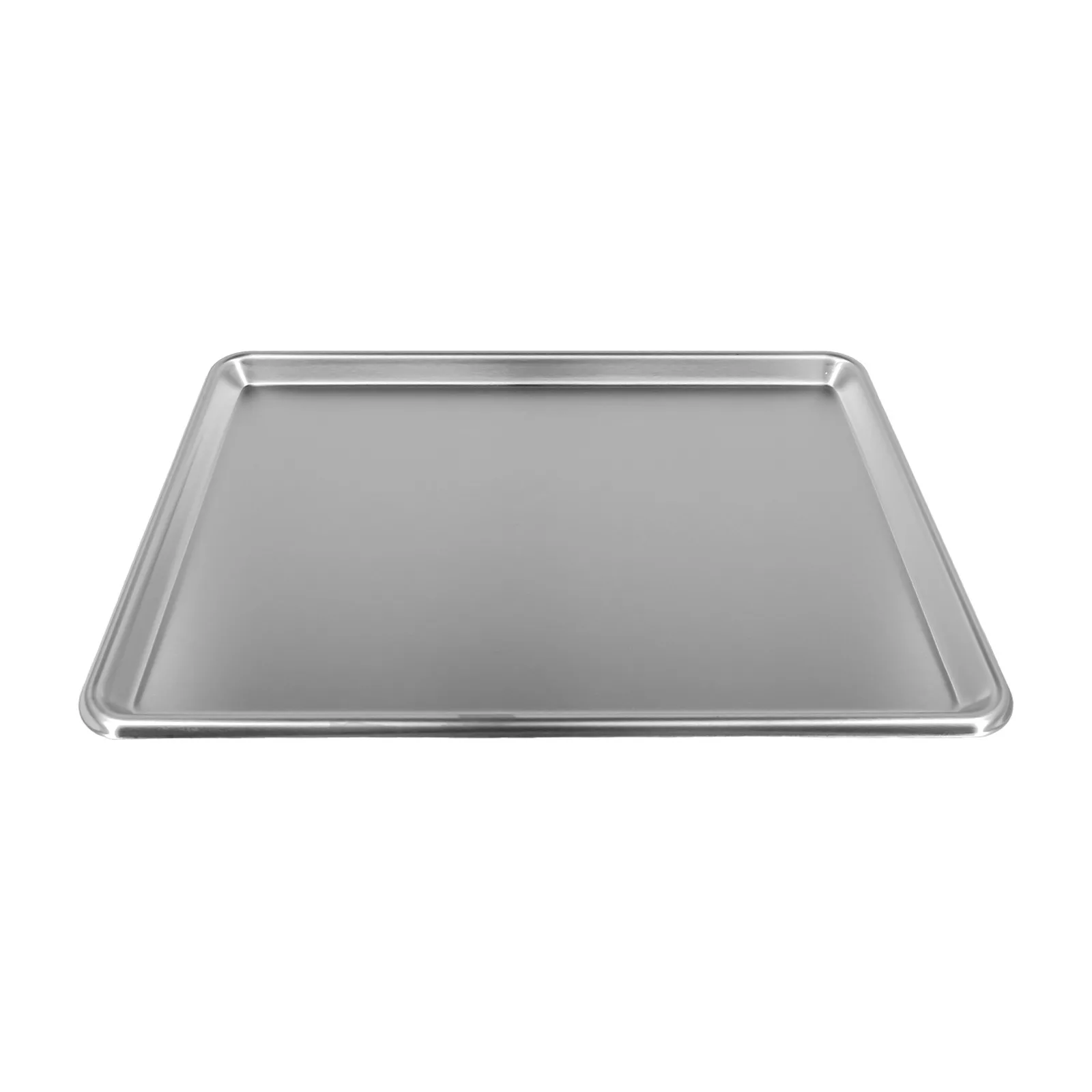 Stainless Steel 20 Gauge 1/2-Size (13″ x 18″) Bun Pan / Sheet Pan with Open Bead
