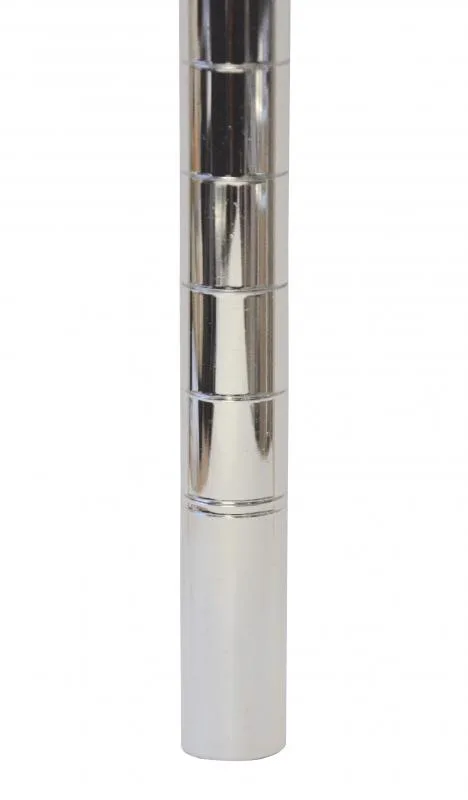 64″ Chrome Post without Leveler