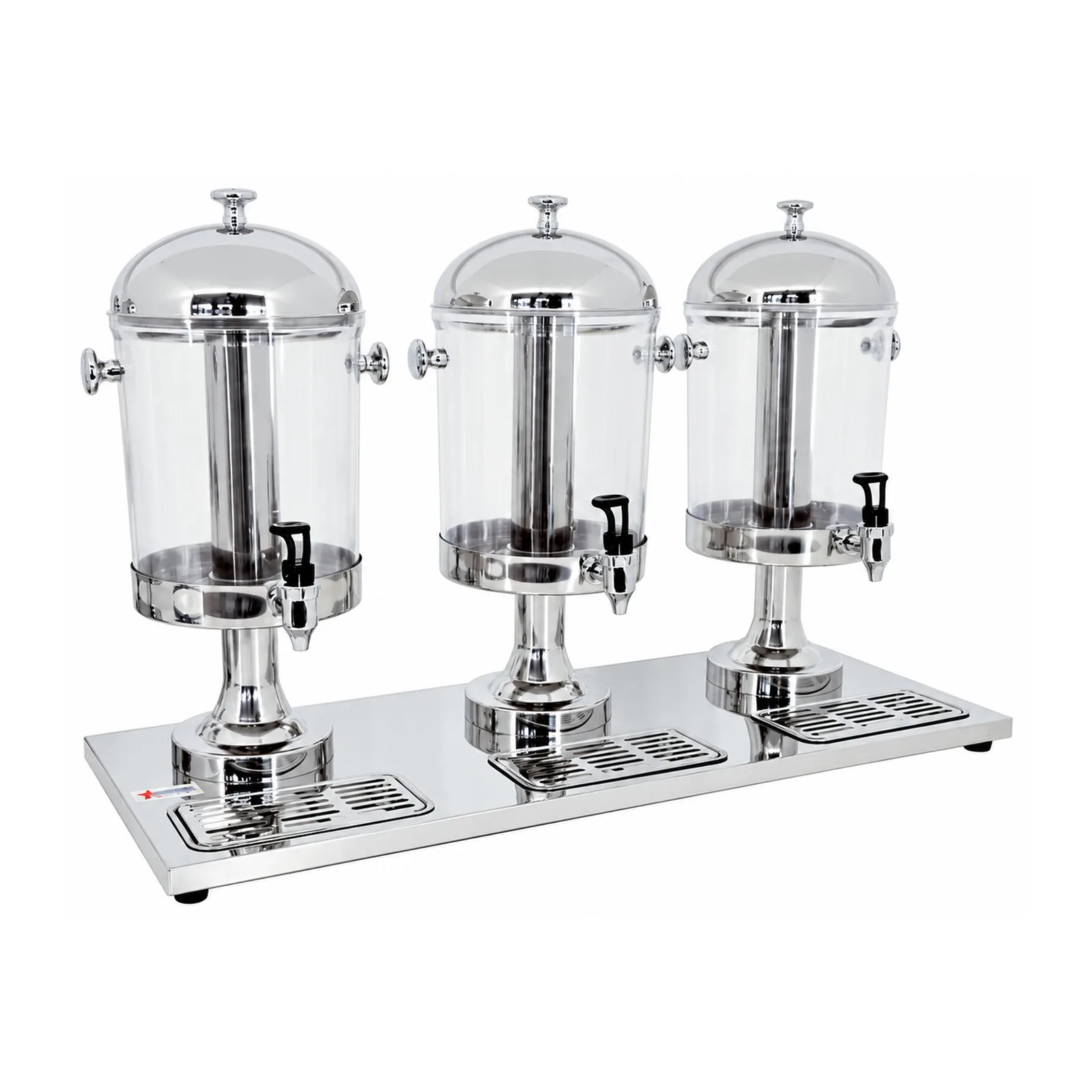 3 x 8 qt Triple Ice-Cooled Juice Dispenser