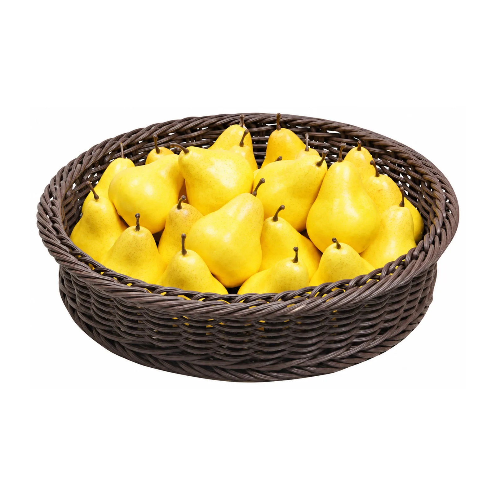 Round Rattan Basket for 3-Tier Display Stand