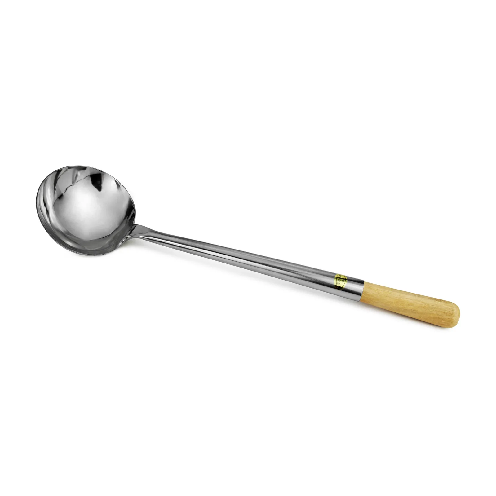 Stainless Steel 7.5 oz Medium Wok Ladle with 14 1/4″ Handle