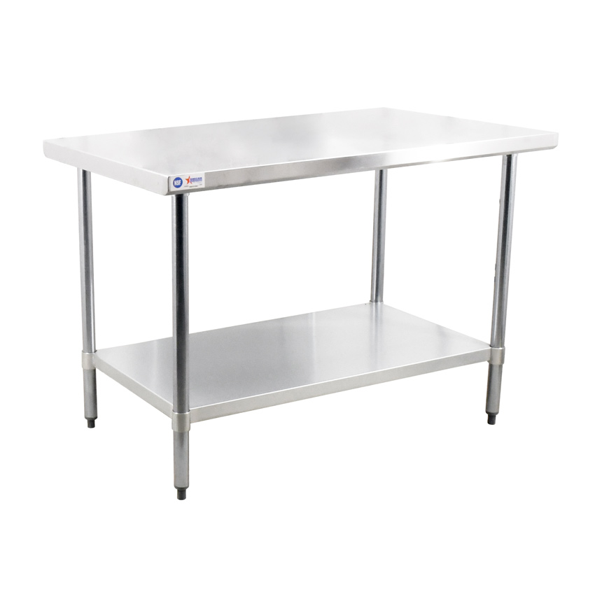 30″ x 48″ Stainless Steel Work Table