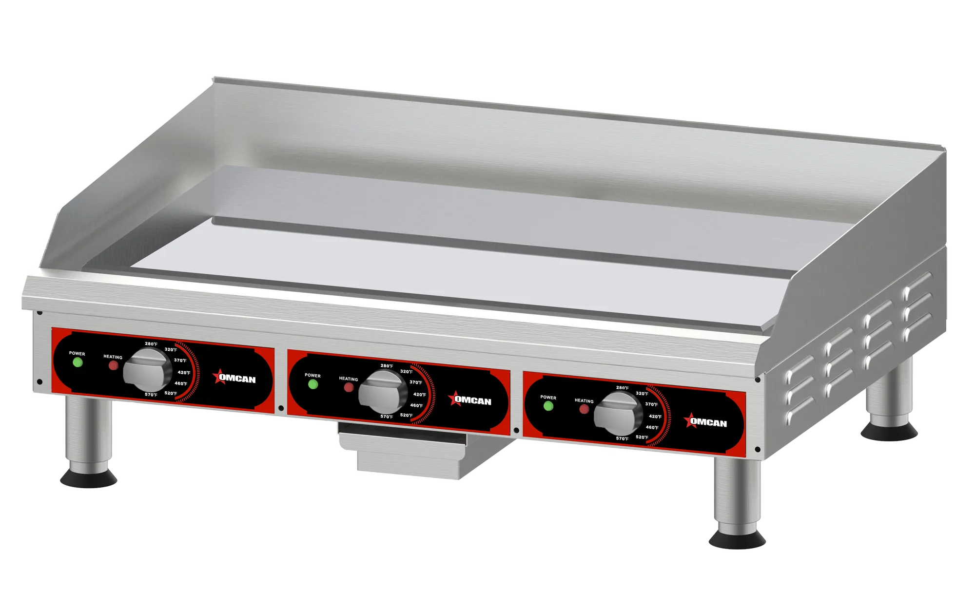 36” Chrome Plated Heavy Duty Griddle