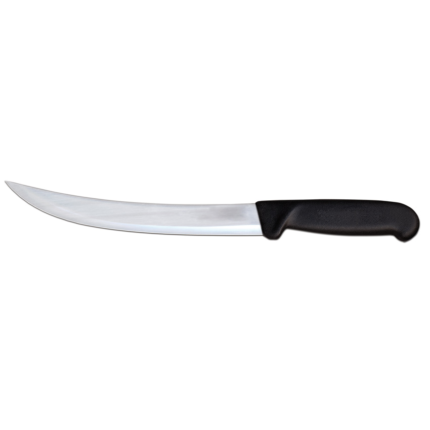 10-inch Breaking Knife with Black Polypropylene Handle