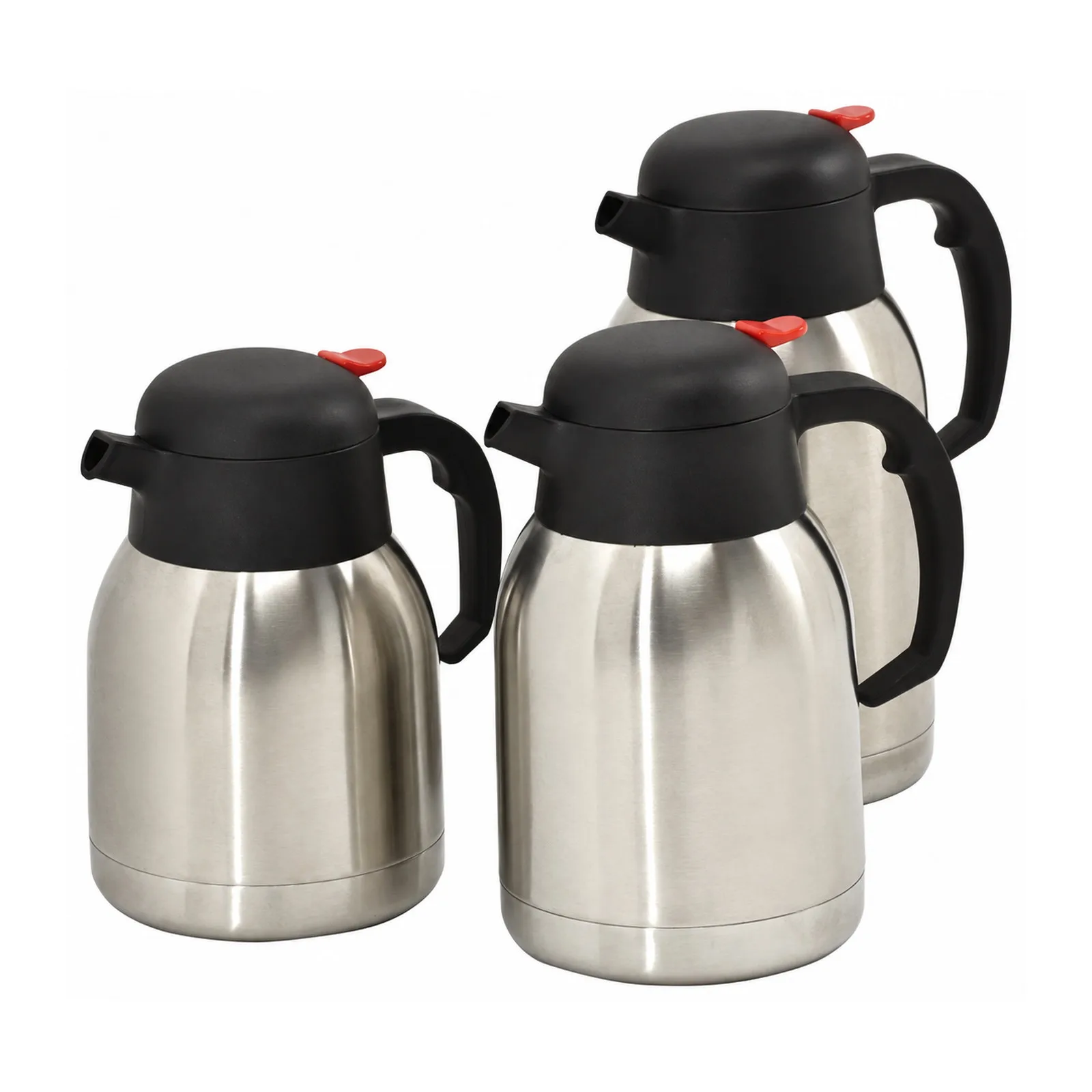 68 oz (2 L) Double-Wall Insulated Stainless Steel Thermal Coffee Carafe
