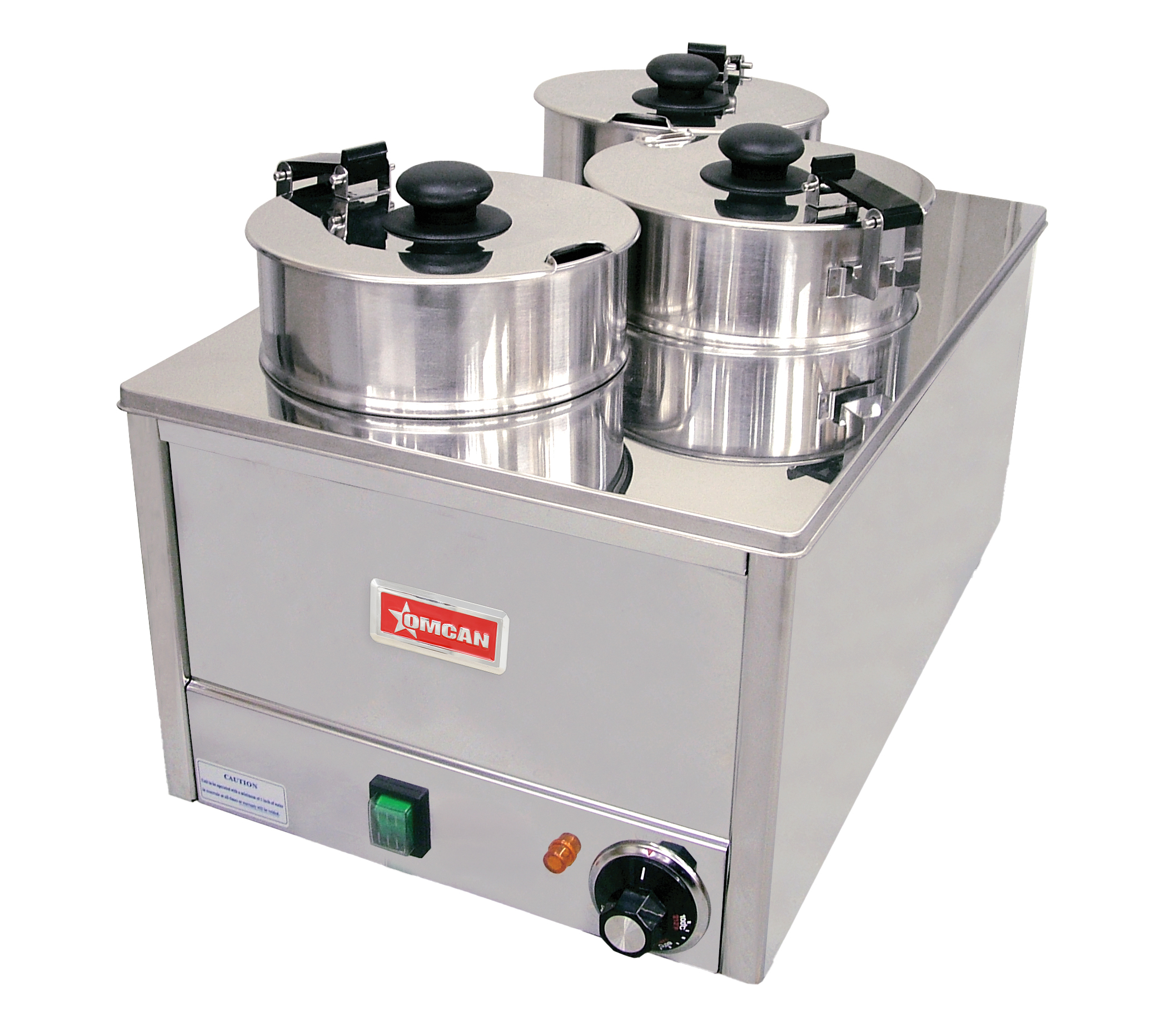 Triple Well Warmer with 3.8L per Container Capacity