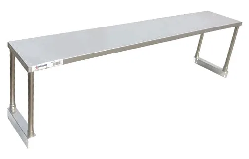58″ Overshelf for 4 Pan Steam Table