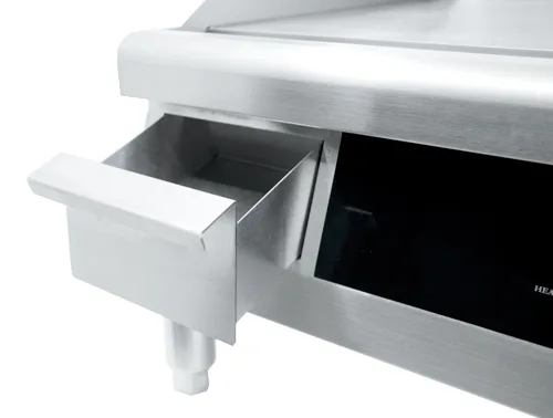 24″ Countertop Stainless Steel Electric Griddle