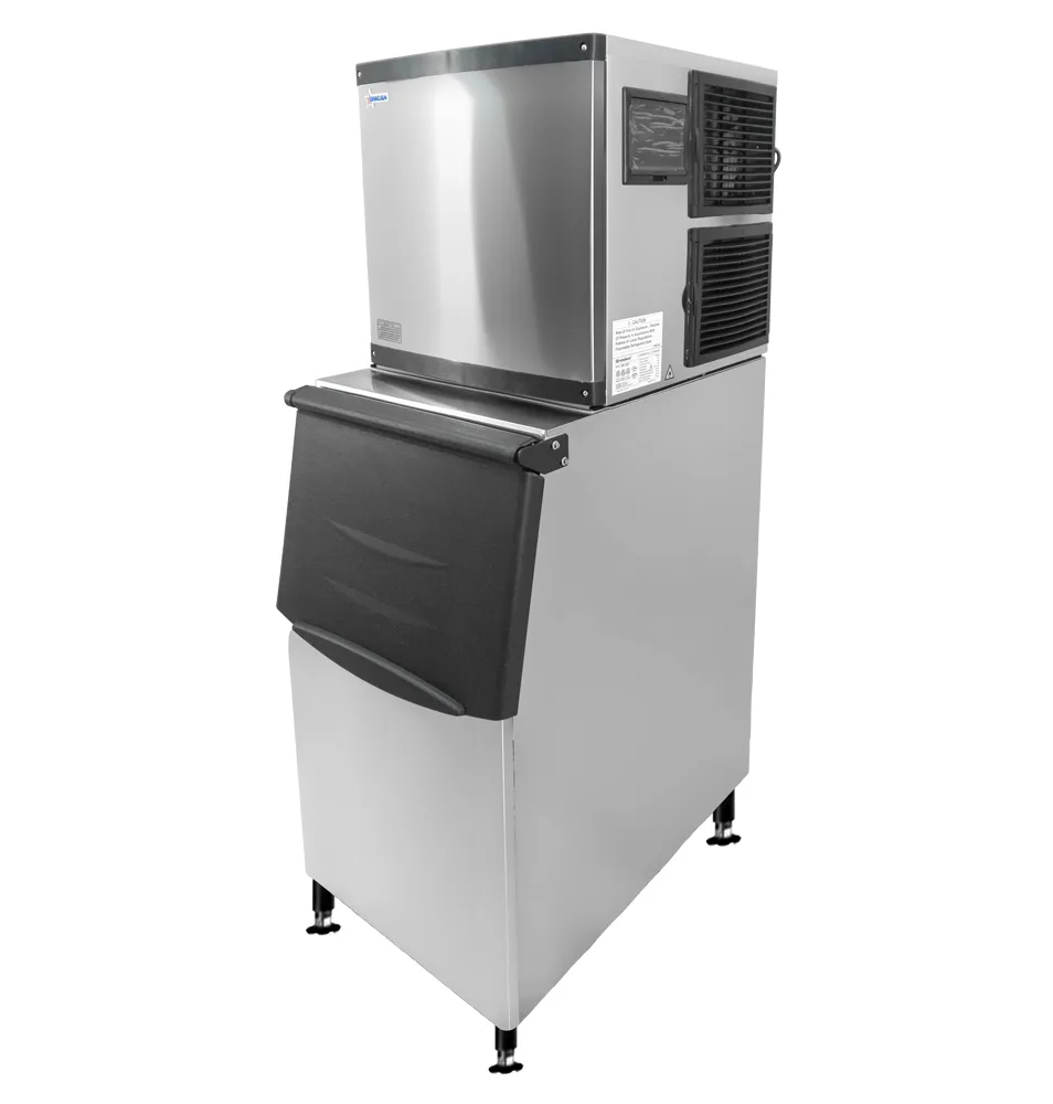 22″ Ice Maker Machine with 275 lb Ice bin – Ice Yield 350 lb per Day