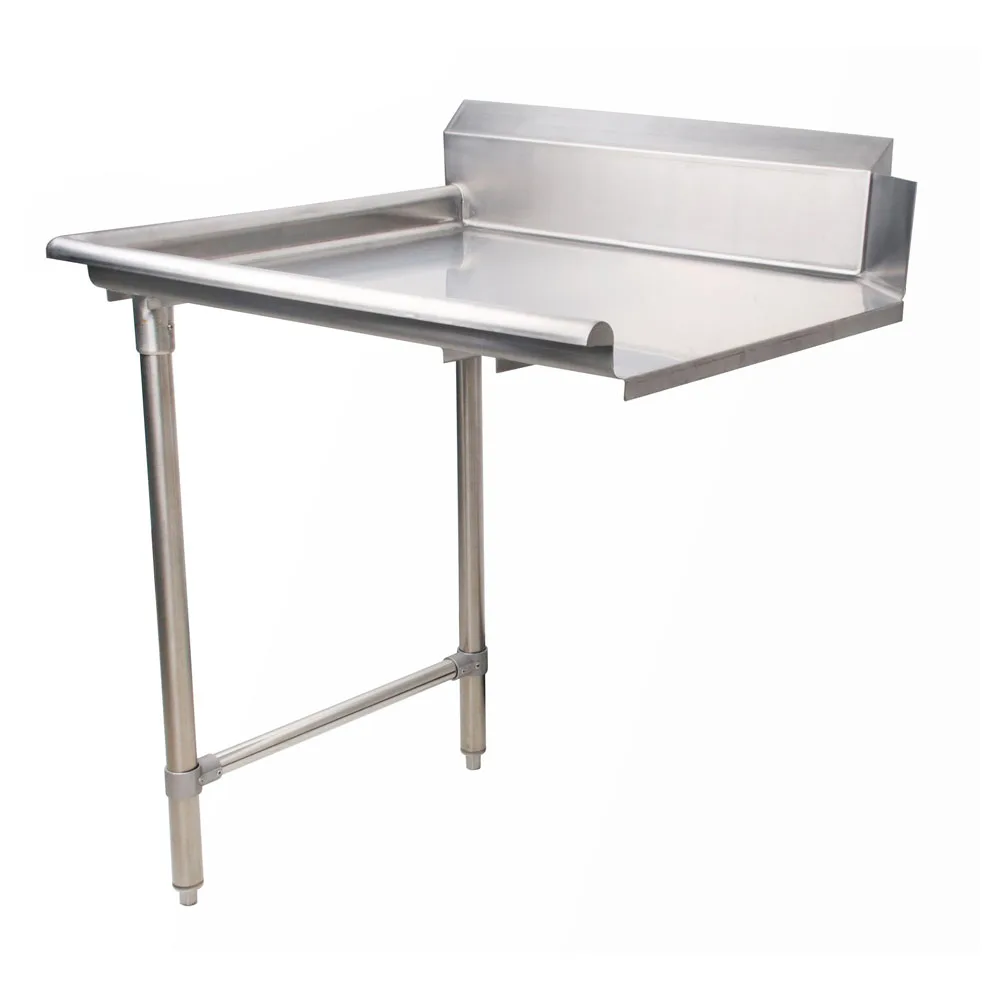 26″ 18 Gauge 304 Stainless Steel Clean Dish Table – Left Side