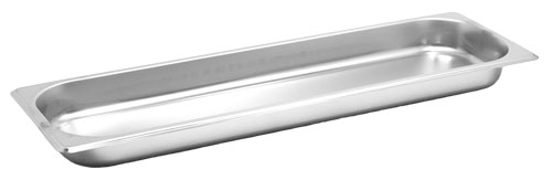 Half-size Long Stainless Steel Steam Table Pan – 1.5″ Deep