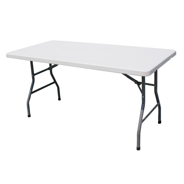 60-inch Solid Folding Table