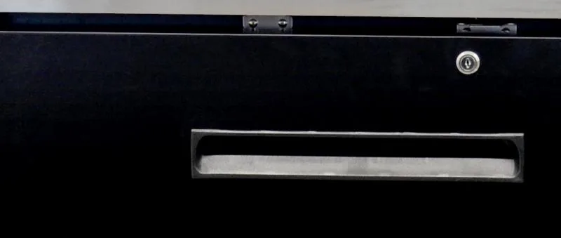 90″ Three (3) Door Kegerator / Beer Dispenser with Two Double Tap Towers, 28" Depth, 32 cu.ft. (916 L)