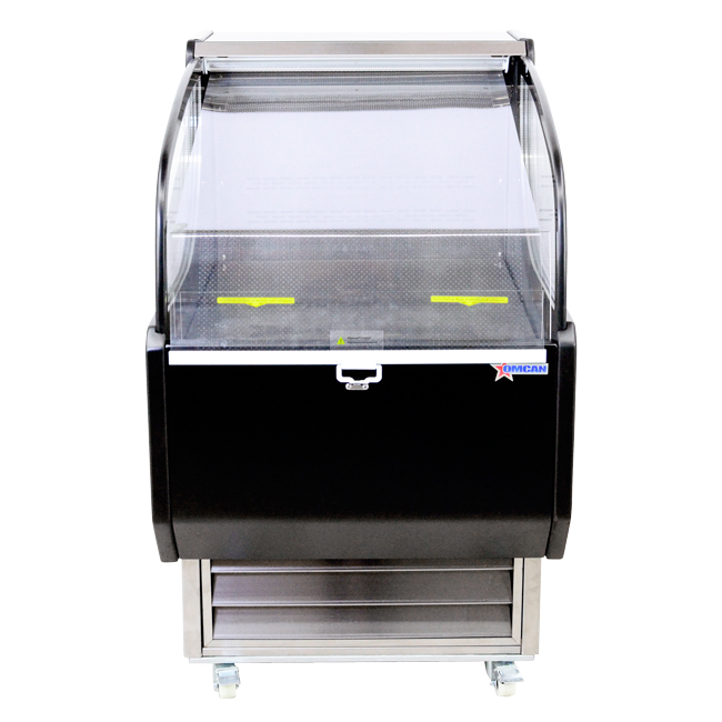 26″ Grab-and-Go Open Refrigerated Self-Serve Display Case with 6.6 cu.ft Capacity