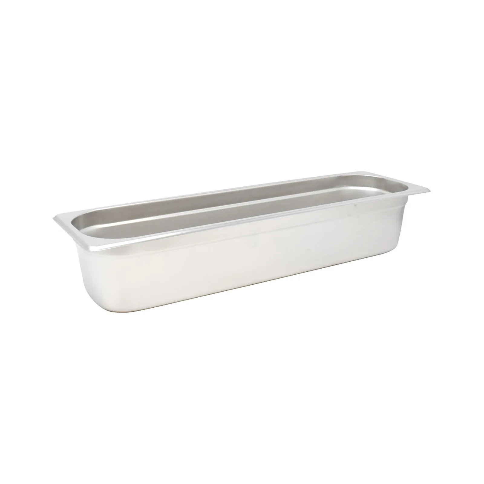 GN 1/2 Half-Size Long Anti-Jam Stainless Steel Steam Table Pan – 4″ Deep