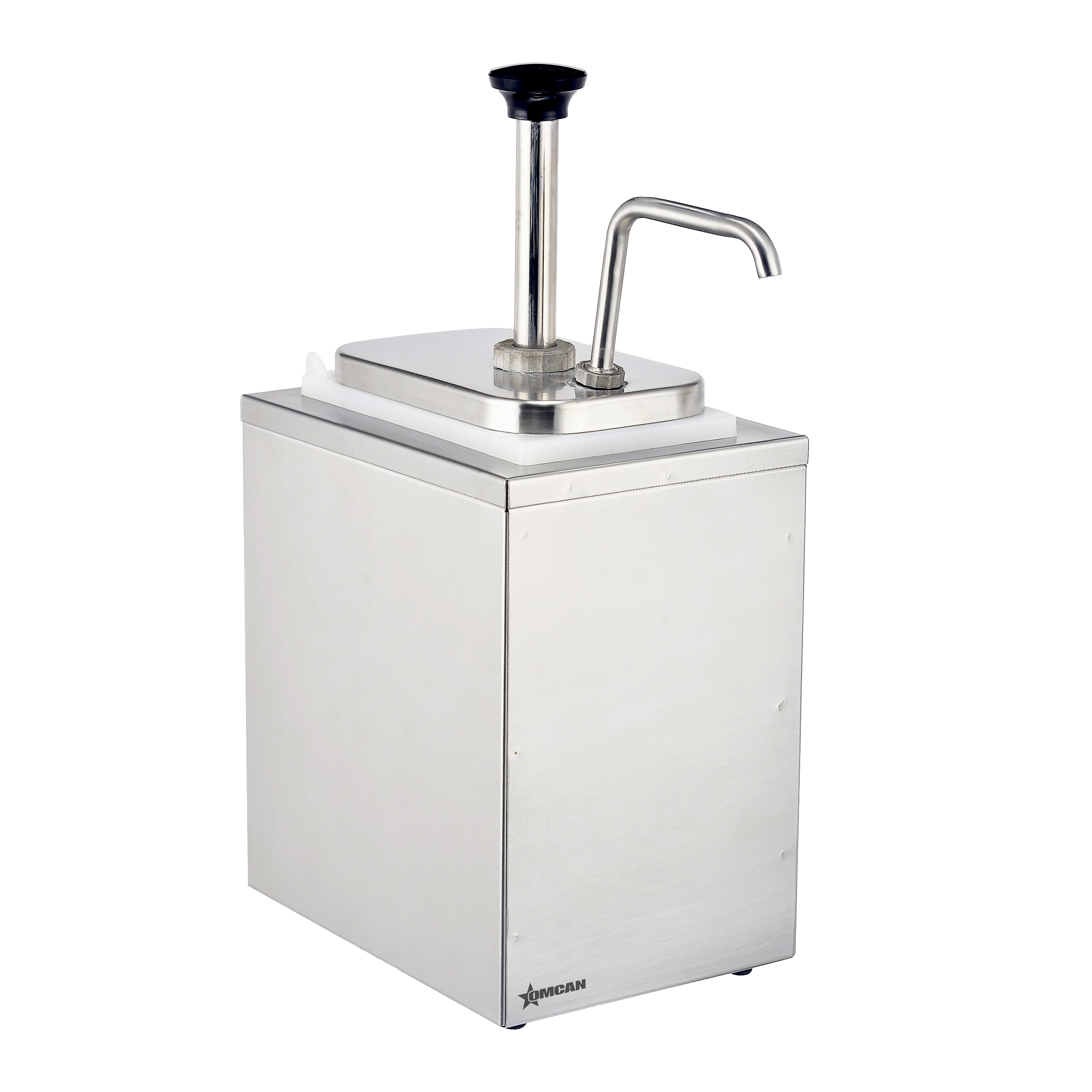 Stainless Steel Pump Condiment Dispenser (Single)