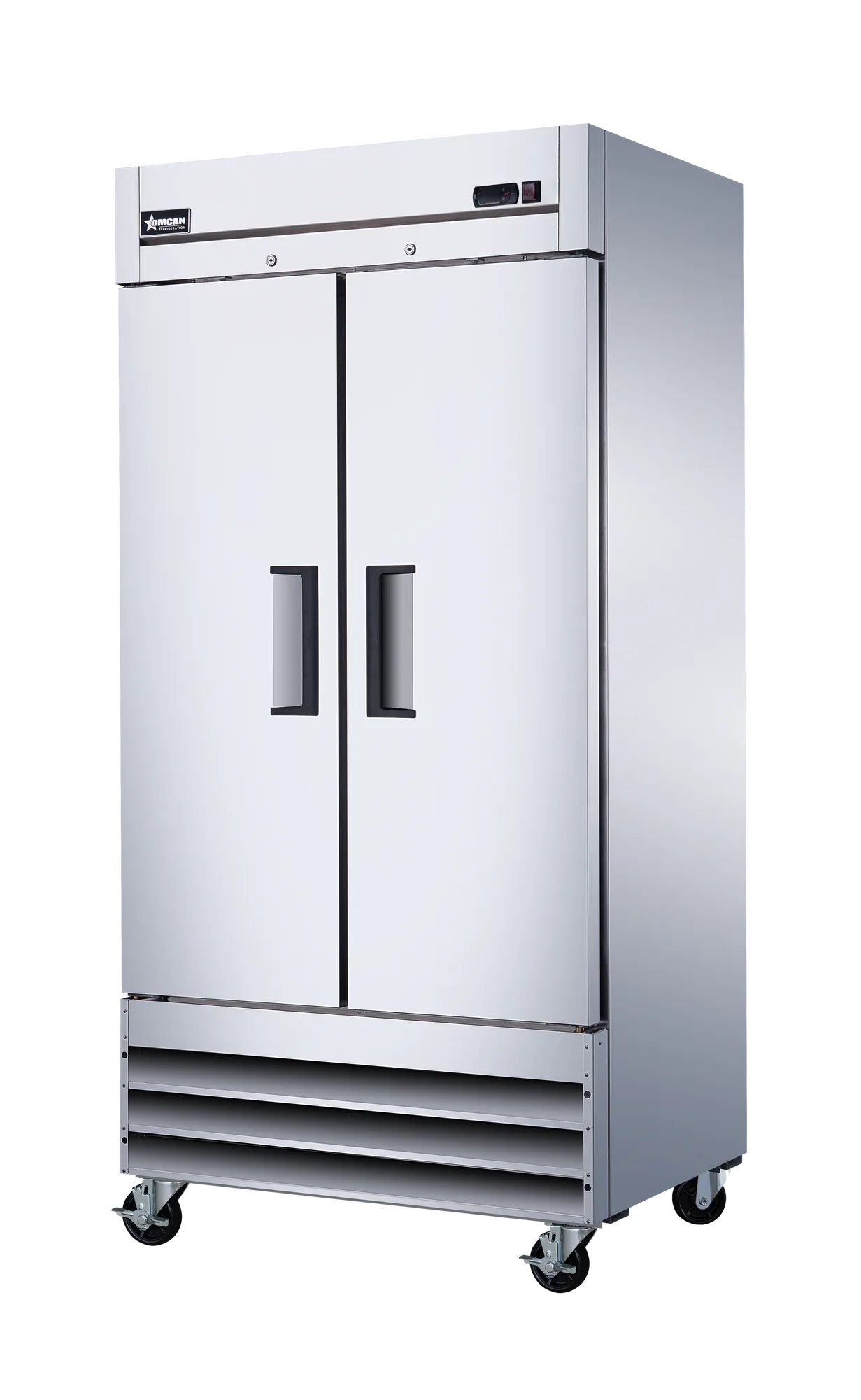 40″ Two (2) Door Reach In Refrigerator, 26.5 cu. ft. (750 L), Stainless Steel
