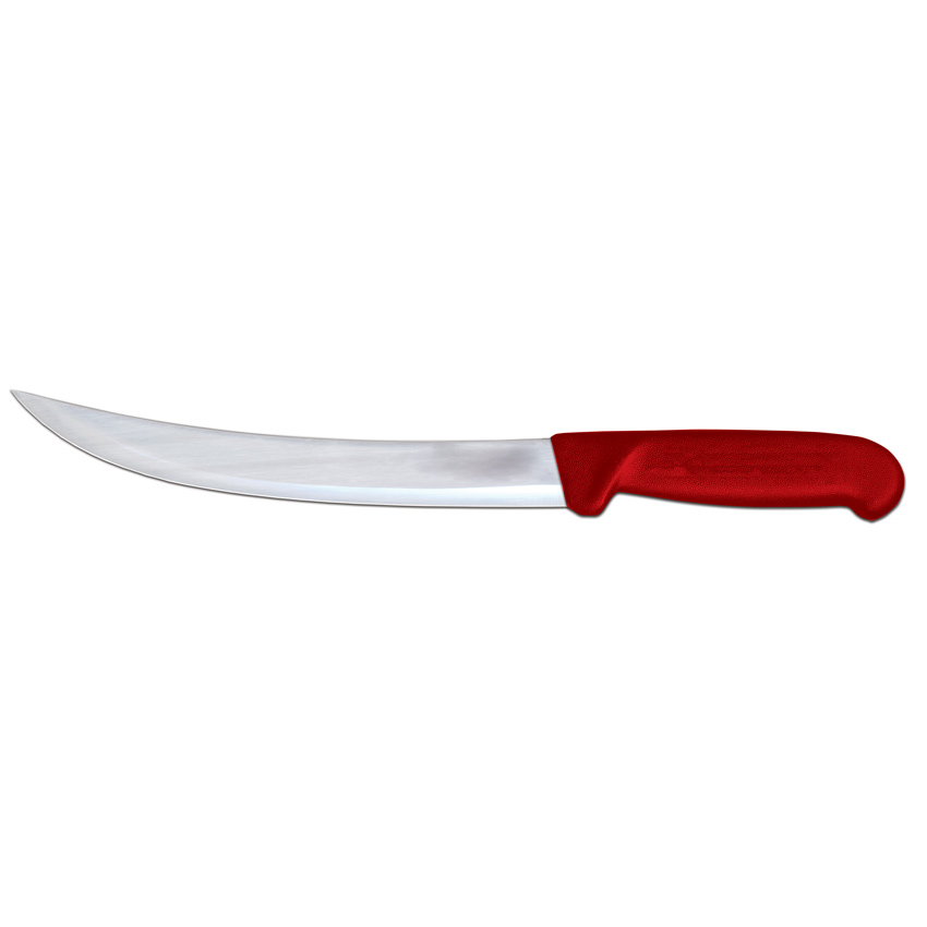 10-inch Breaking Knife with Red Polypropylene Handle