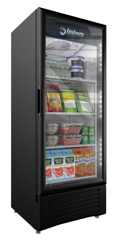 Imbera 25″ One Glass Swing Door Refrigerator with 11.5 cu.ft. capacity, Black