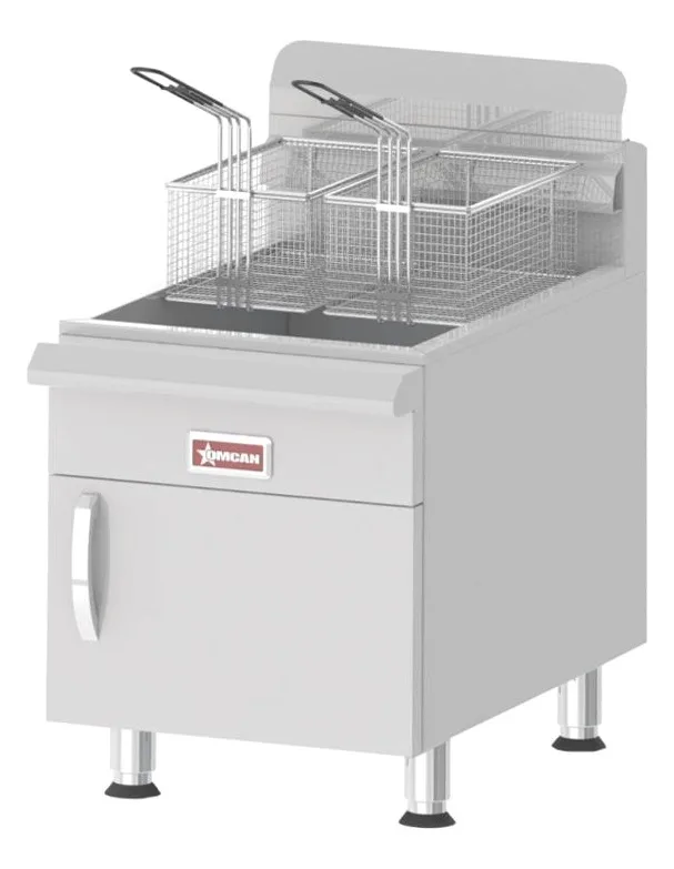 30 lb Commercial Countertop Liquid Propane Gas Fryer – 53,000 BTU