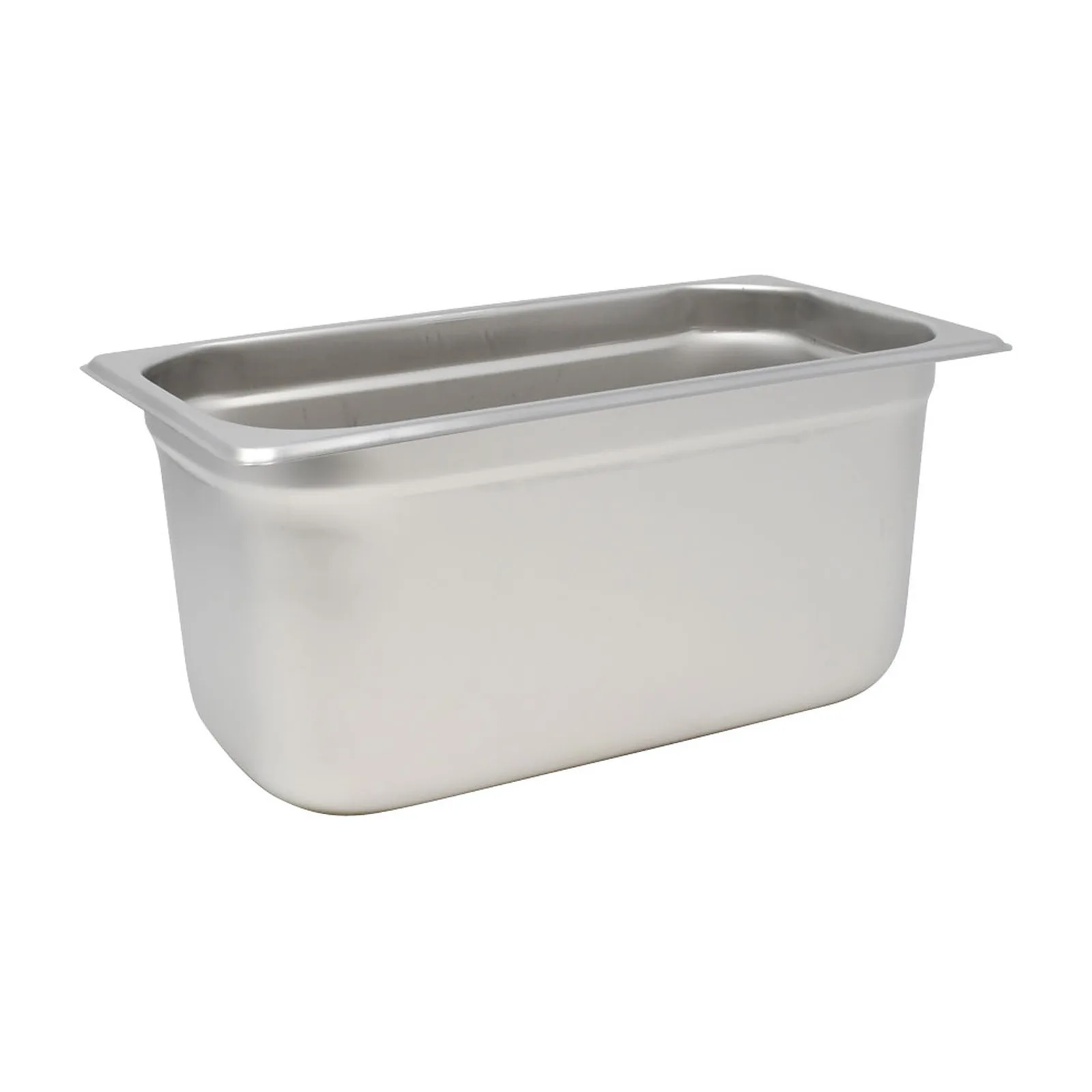 GN 1/3 Third-Size Anti-Jam Stainless Steel Steam Table Pan – 6″ Deep
