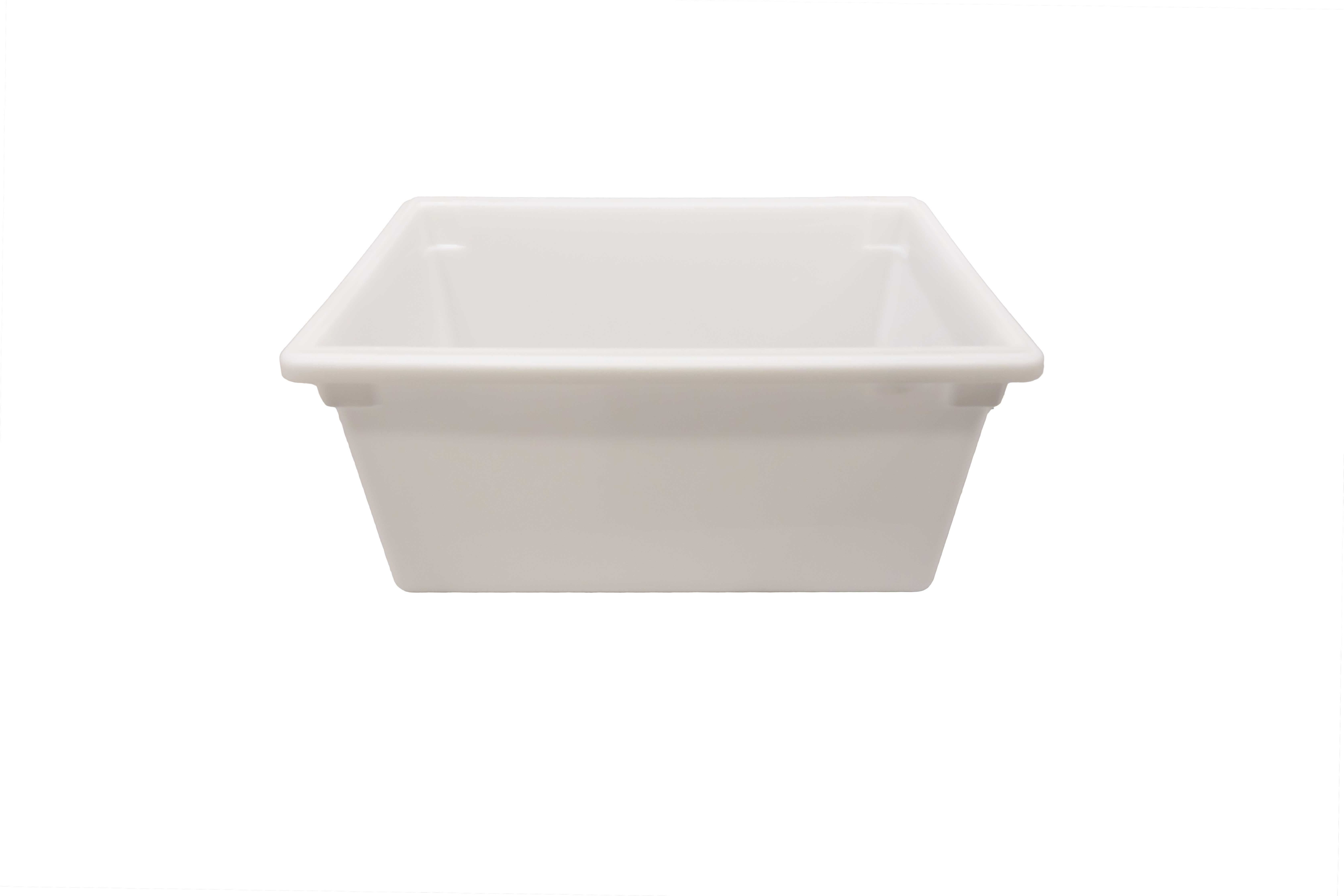 18″ x 26″ x 12″ Polypropylene White Rectangular Food Storage Container