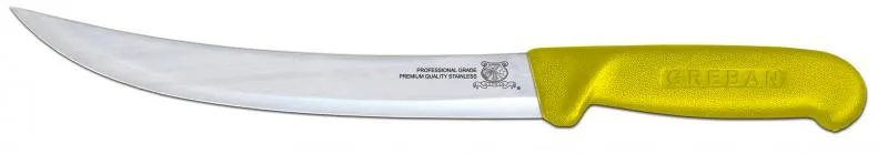 8″ Breaking Knife with Yellow Polypropylene Handle