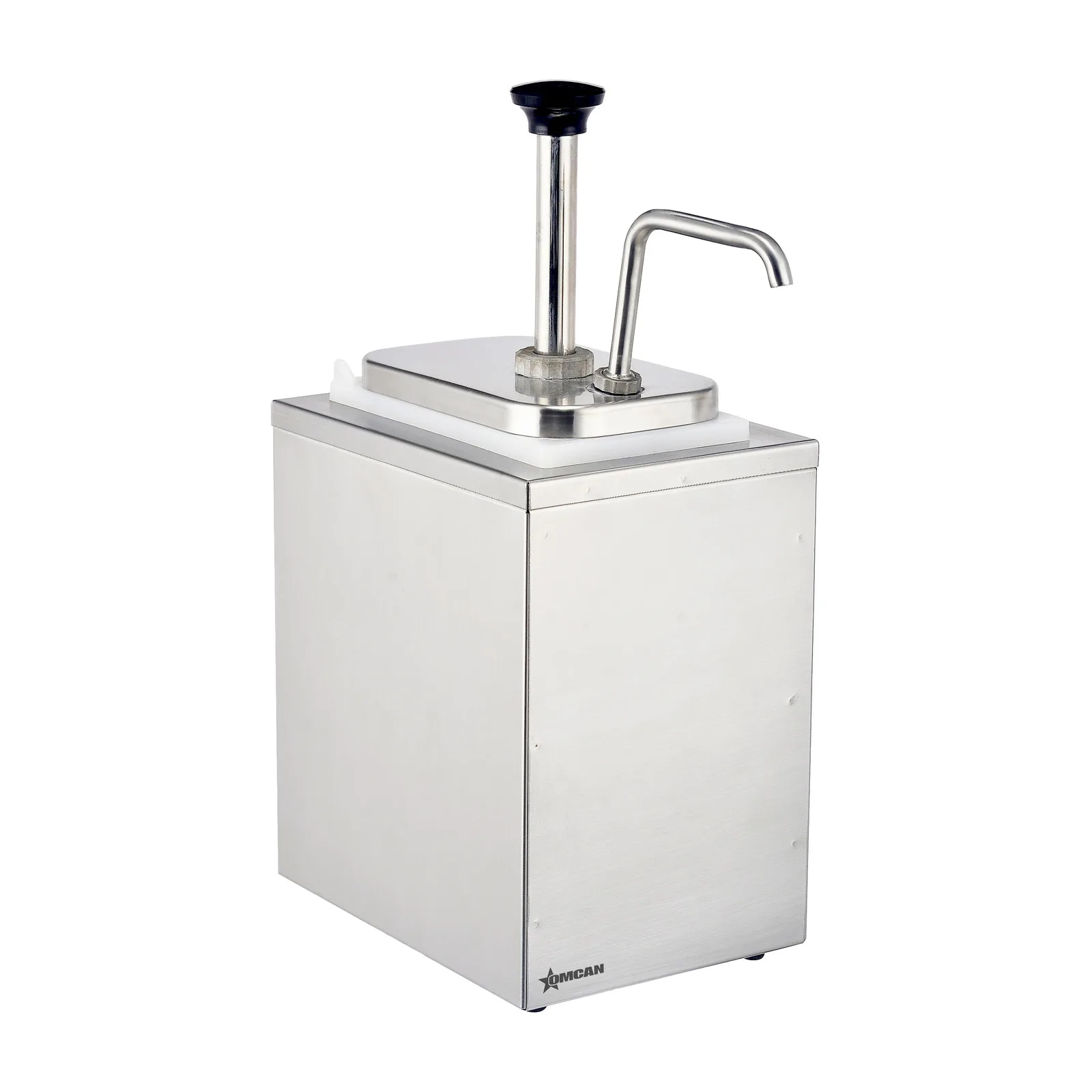 Stainless Steel Pump Condiment Dispenser (Single)