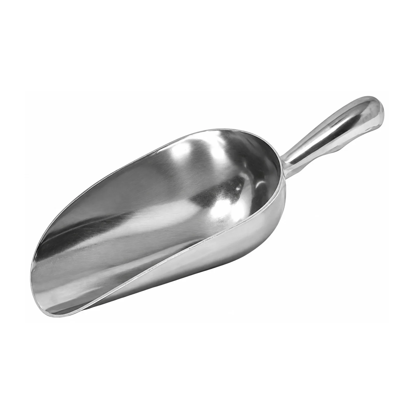 24 oz One-Piece Aluminum Scoop with Round Bottom