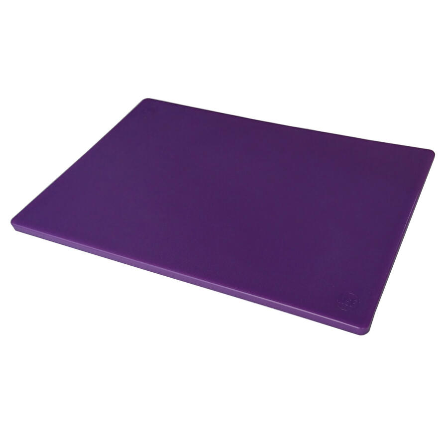 18″ x 24″ x 1/2″ Polyethylene Purple Rigid Cutting Board