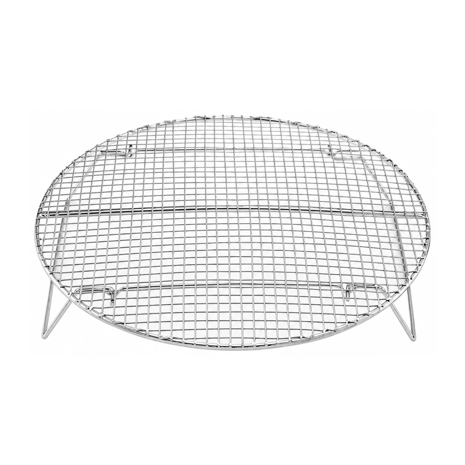 17.75″ Chrome Plated Round Steamer Rack