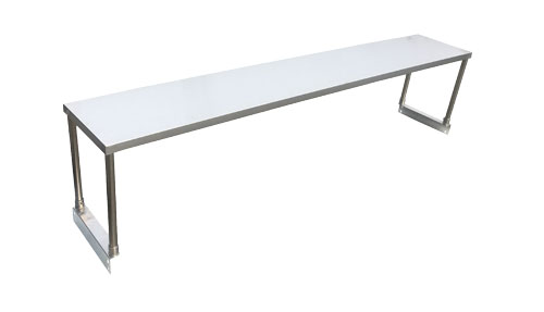 72-inch Overshelf for 5 Pan Steam Table