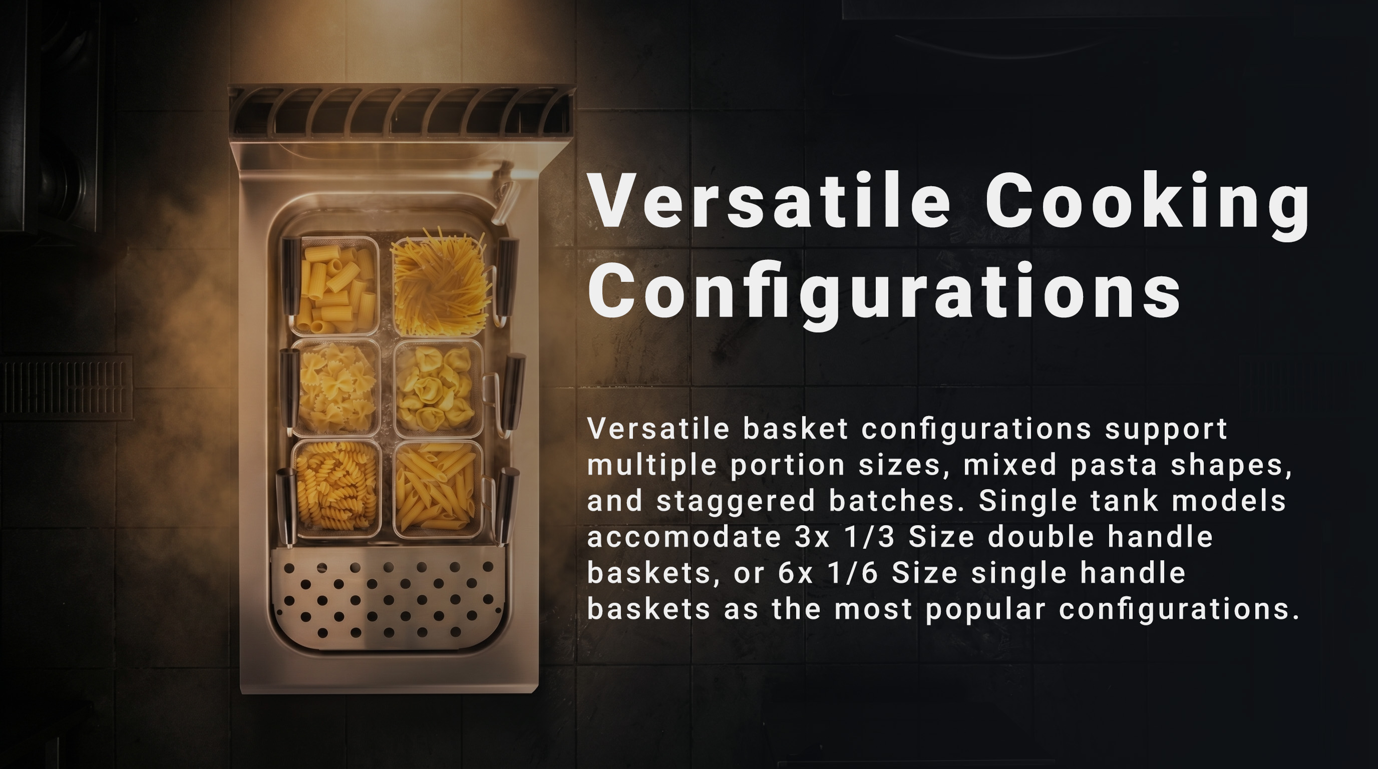 Trento 12 Gallon (45L) Natural Gas Pasta Cooker, Double Burner – 78,000 BTU