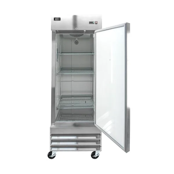 29″ One (1) Door Reach-in Freezer, 23 cu. ft. (650 L), Stainless Steel