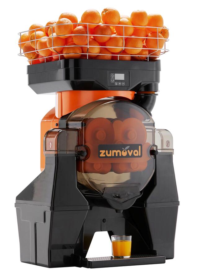 Zumoval Top Juice Extractor With Auto Feeder and Self-Cleaning System, Self Tap, 28 Fruits per Minute | Trento