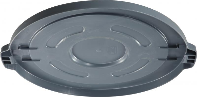 Polypropylene Gray Lid for Heavy-duty Trash Can for Item 47625