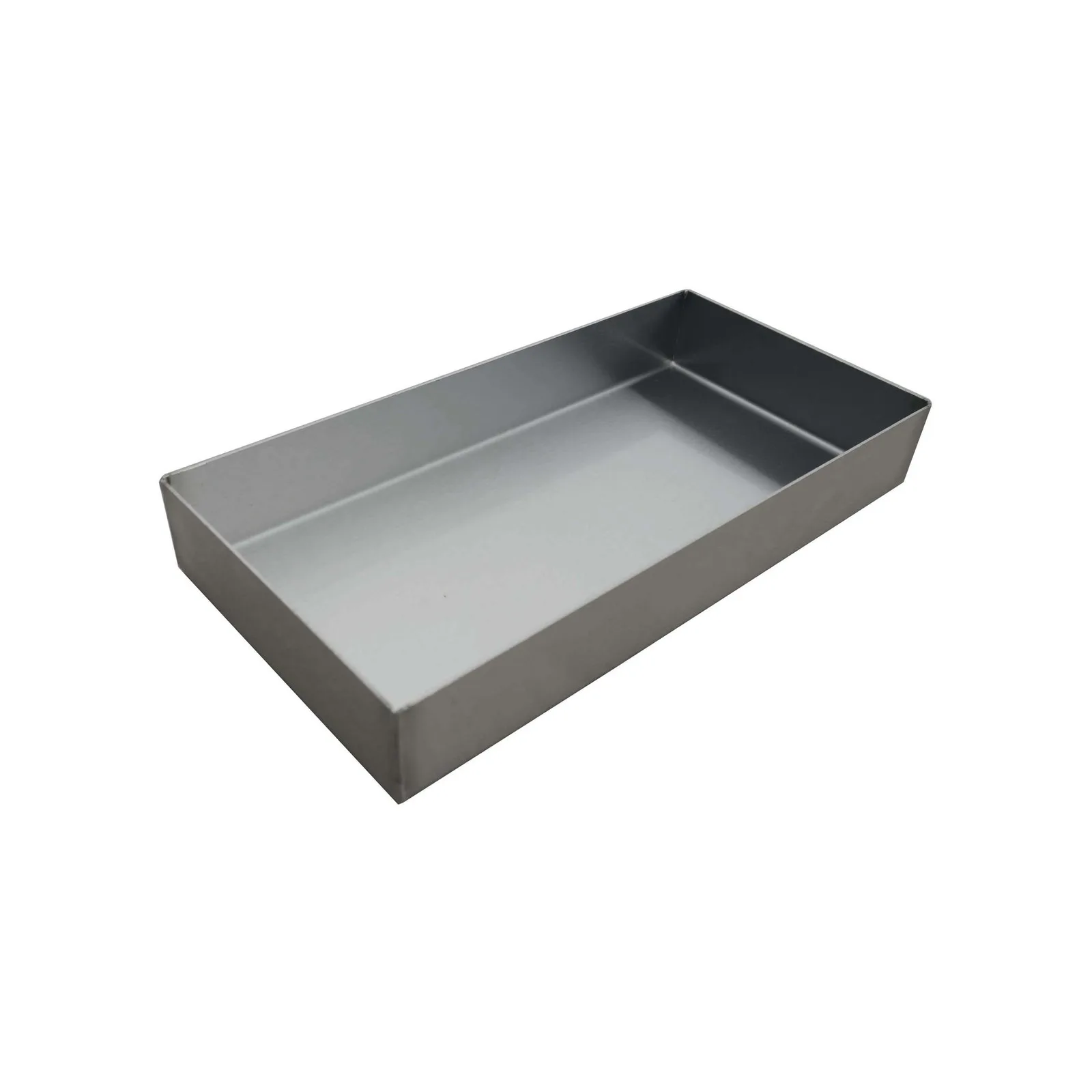 10″ x 12″ x 1″ Stainless Steel Rectangular Deep Dish Tapered Pan