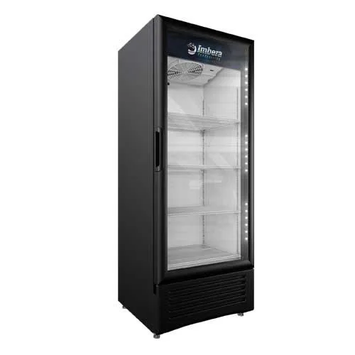 Imbera 25″ One (1) Glass Door Refrigerator, 11.5 cu. ft. (326 L), Black