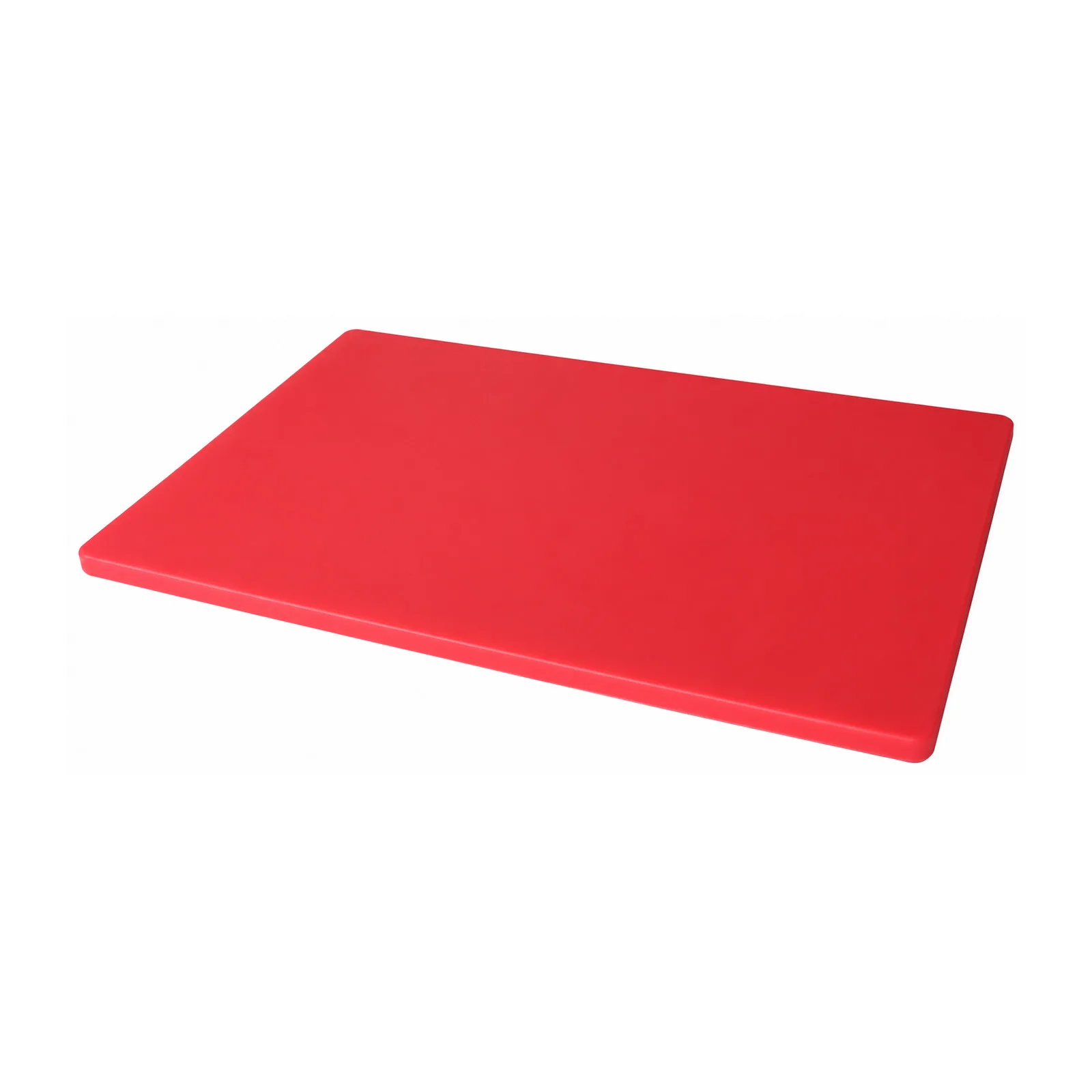 18″ x 24″ x 1/2″ Polyethylene Red Rigid Cutting Board