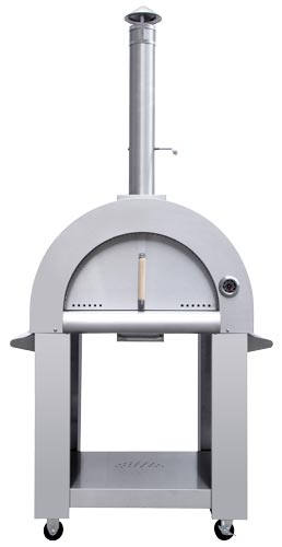 32″ Stainless Steel Wood Fired Pizza Oven