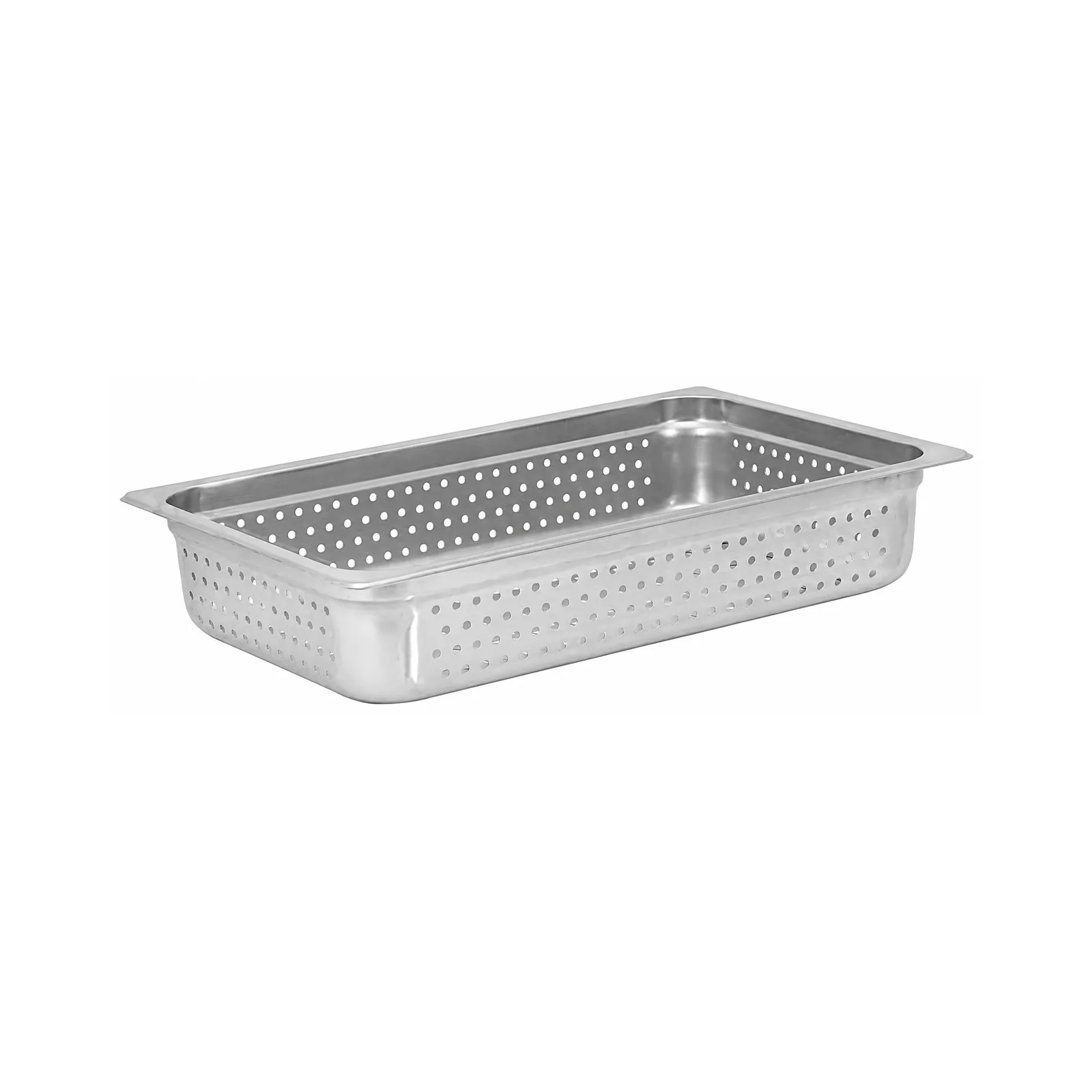 GN 1/1 Full-Size, 25-gauge Stainless Steel Perforated Steam Table Pan – 4″ Deep