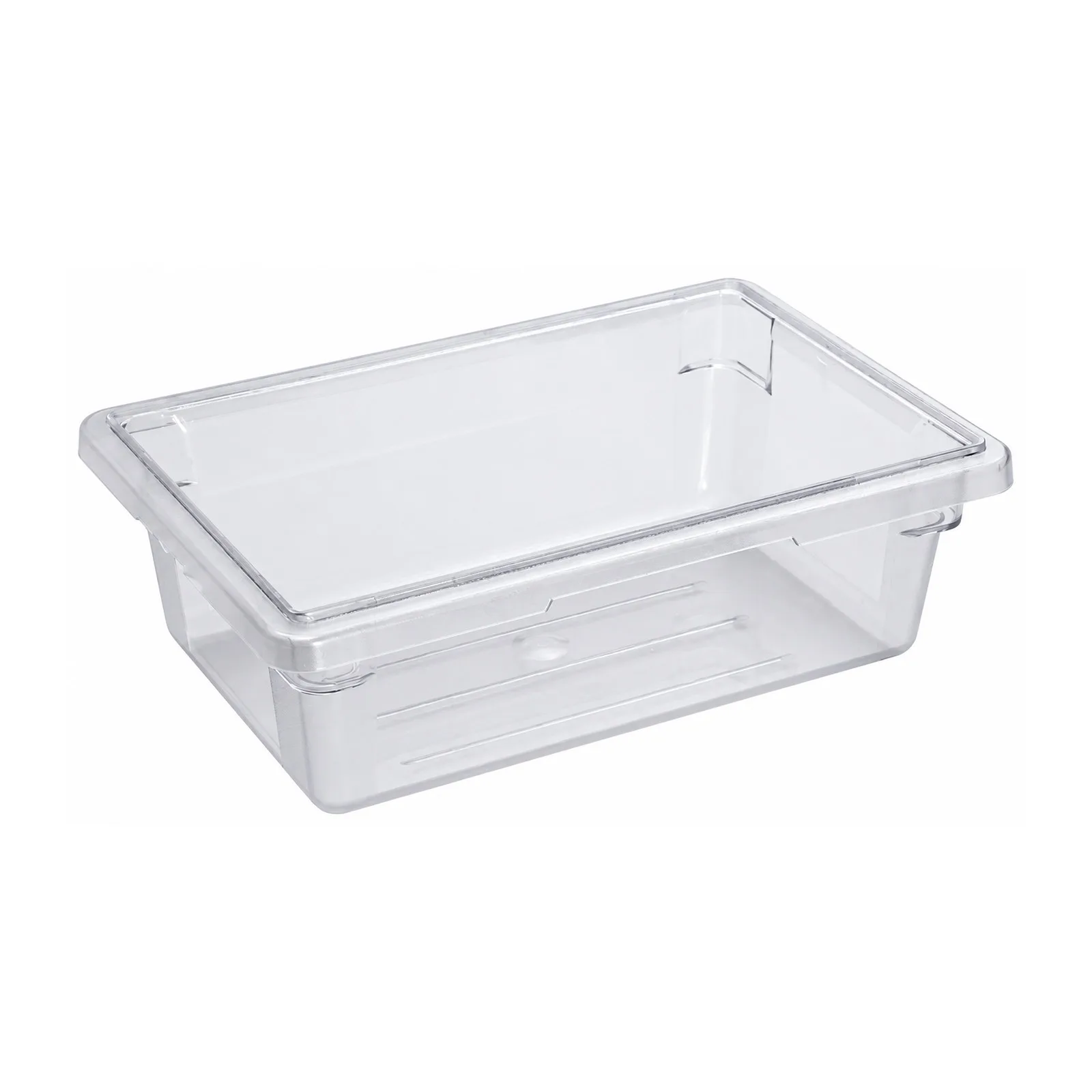 12″ x 18″ x 6″ Polycarbonate Rectangular Clear Food Storage Container