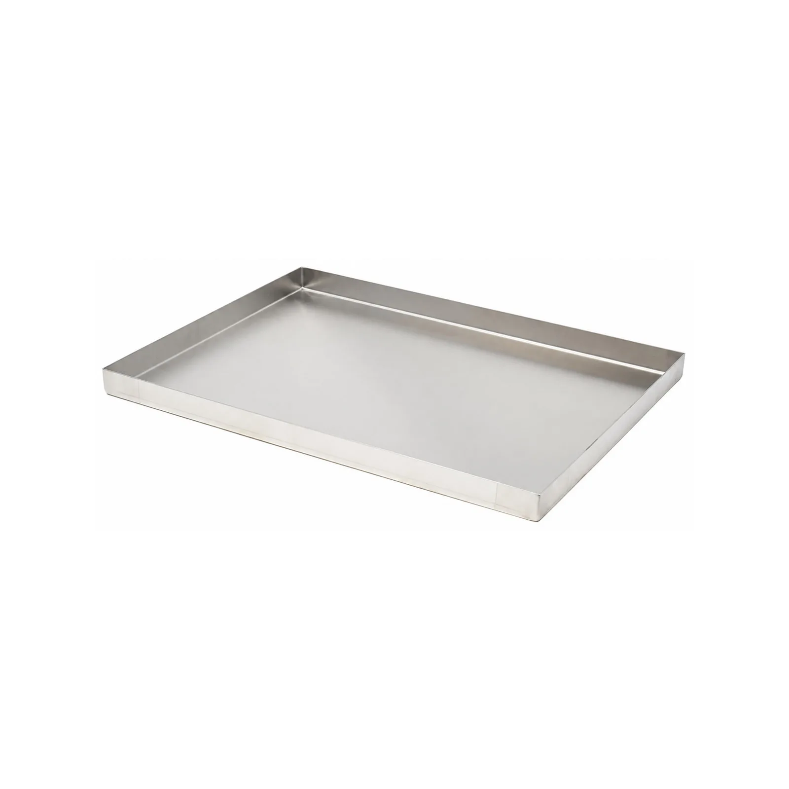 9″ x 12″ x 1″ STAINLESS STEEL PAN WITH DRAIN HOLES