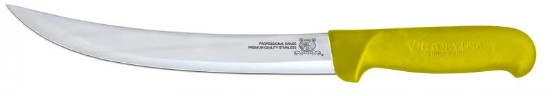 8″ Breaking Knife with Yellow Super Fiber Handle